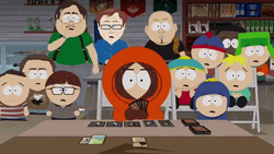 Kenny McCormick Card Reading Fortune Teller GIF