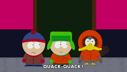 Kenny McCormick Duckface South Park GIF