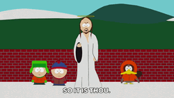 Kenny McCormick Jesus Scene South Park GIF