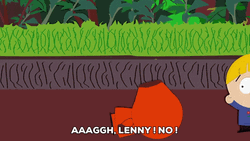 Kenny McCormick Passing Out South Park GIF