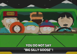 Kenny McCormick Randy Marsh Car Ride  GIF