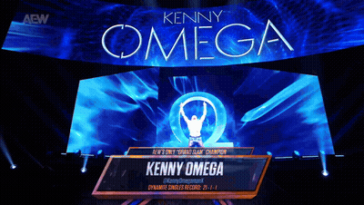 Kenny Omega AEW Singles Record Holder GIF
