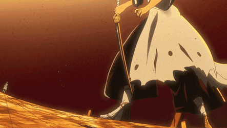 Kenpachi Fire Explosion GIF