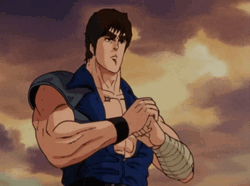 Kenshiro Cracking Knuckles GIF