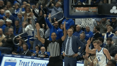 Kentucky Basketball Player Number 5 Jersey GIF
