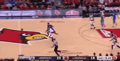Kentucky Vs Louisville Basketball Game GIF