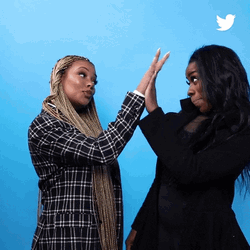 Kenya Moore And Eva Marcille Game On GIF