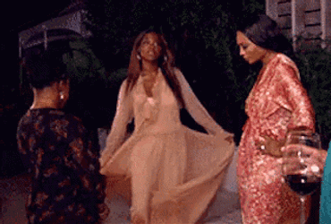Kenya Moore Twirl GIF