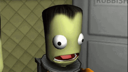 Kerbal Space Program Kerbonaut Panic GIF