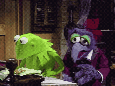Kermit And The Muppets Are Talking On A Telephone GIF