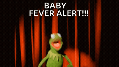 Kermit Dancing Baby Fever Alert GIF