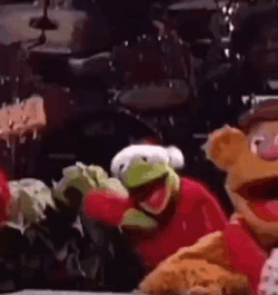 Kermit Dancing Headbang GIF