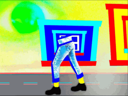 Kermit Dancing On Frame GIF