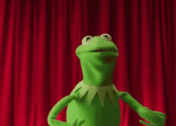 Kermit Dancing On Stage GIF