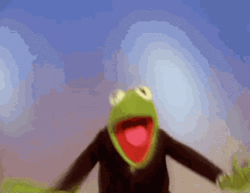 Kermit Dancing Wild GIF