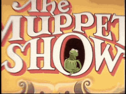 Kermit Shouting Yay GIF