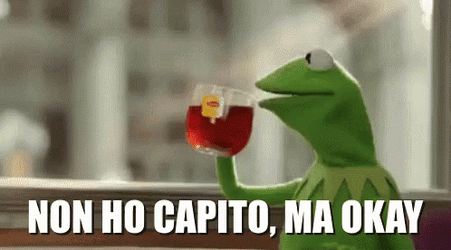 Kermit Tea Non Ho Capito Ma Okay GIF