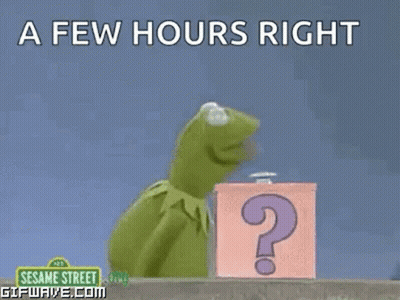 Kermit The Frog And Cookie Monster With Question Mark Box GIF