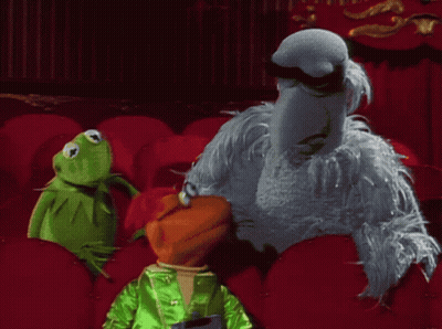Kermit The Frog And Mr. Frog In Theater GIF