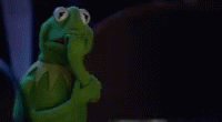 Kermit The Frog Anxiously Waiting GIF
