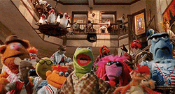 Kermit The Frog Dancing Muppets Movie GIF