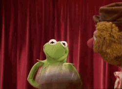 Kermit The Frog Face Pie GIF