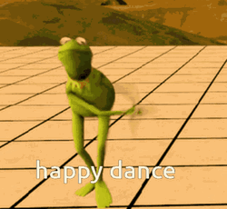 Kermit The Frog Happy Dance