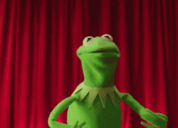 Kermit The Frog Loony Freak Out GIF