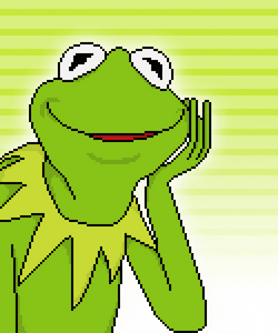 Kermit The Frog Love Struck Meme GIF