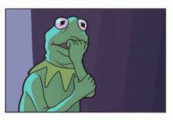 Kermit The Frog Nail Biter GIF