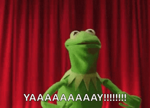 Kermit The Frog Saying Yaaa GIF