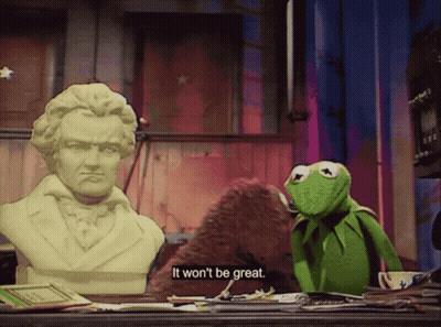 Kermit The Frog Says It Won 'T Be Great GIF