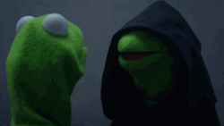 Kermit The Frog Star Wars Dark Side GIF