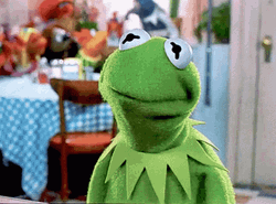 Kermit The Frog Swallow GIF
