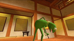 Kermit Weird Dancing GIF