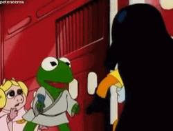 Kermit Yay Muppet Babies GIF