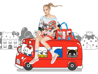 Keroppi And His Friends Riding A Car GIF