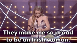 Kerry Condon Proud Irish Woman GIF