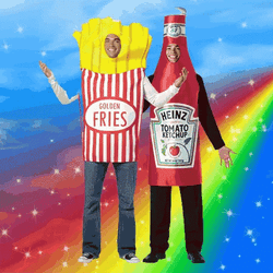 Ketchup Brands Costume GIF