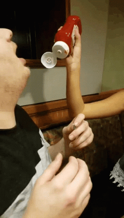Ketchup Party Splash GIF