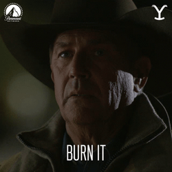 Kevin Costner Kill It With Fire GIF