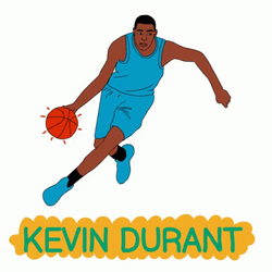 Kevin Durant Animated Drawing GIF