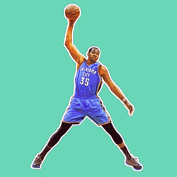 Kevin Durant Changing Jersey GIF