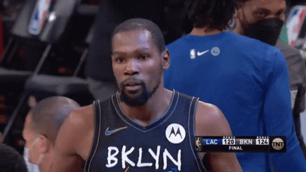 Kevin Durant Dapping Kyrie GIF