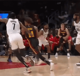 Kevin Durant Slap Block GIF