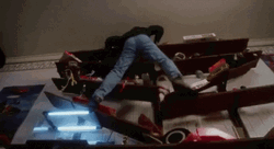 Kevin Falling From Wall At Home Alone GIF