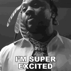 Kevin Gates Says I'm Super Excited GIF
