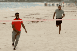 Kevin Hart Beach Race GIF