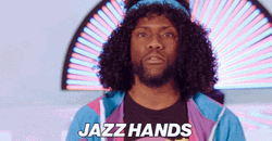 Kevin Hart Jazz Hands Confuse