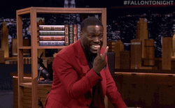 Kevin Hart Look At That Rabbit's Eyes GIF